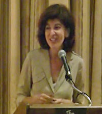 Julie Salamon speaking at NY Society Library