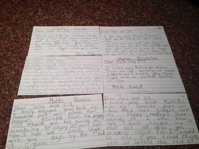 Letters from Holly Elementary