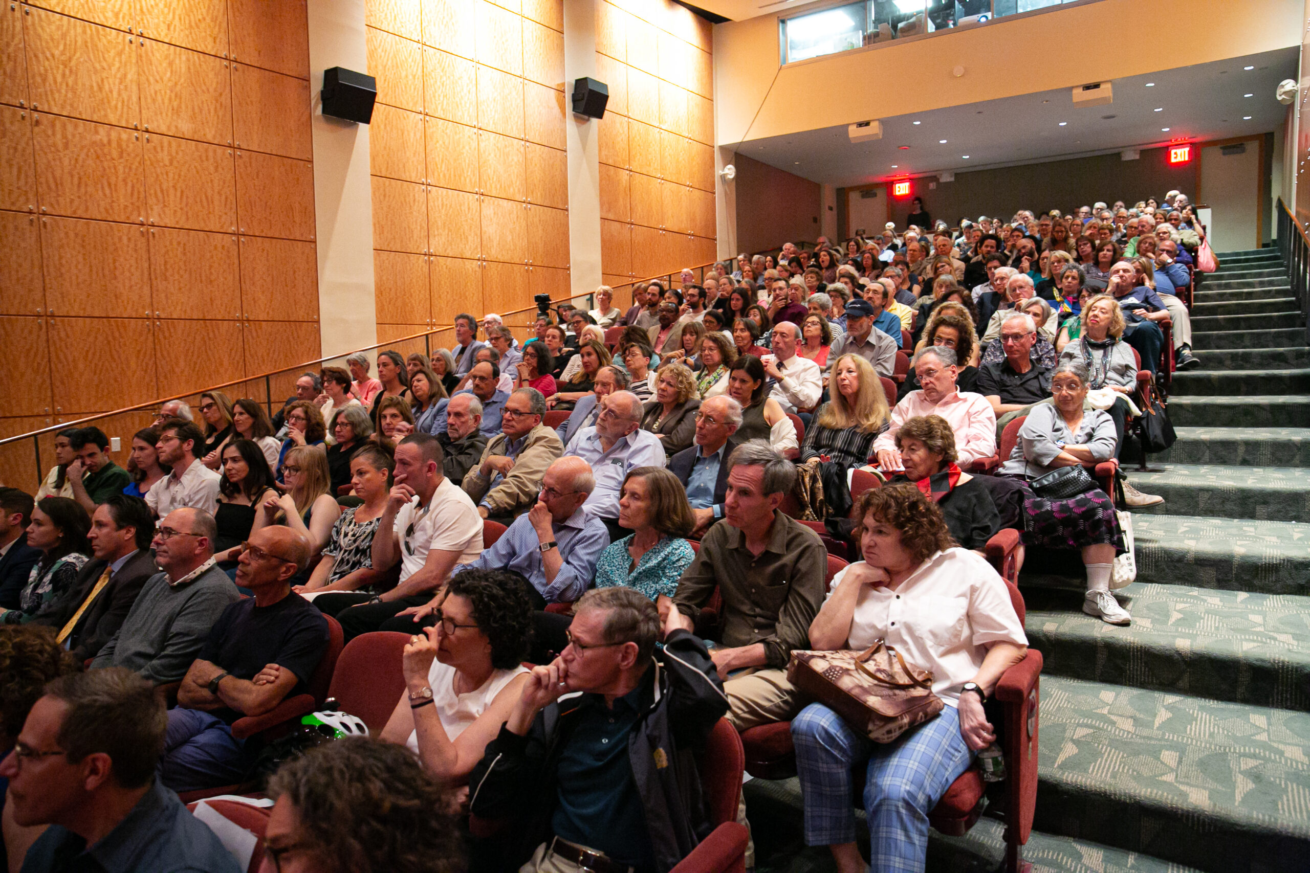 Audience at June 11, 2019 launch event for "An Innocent Bystander" at the Center for Jewish History
