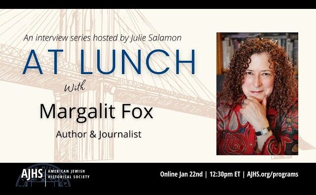 Margalit FoxAuthor and journalist