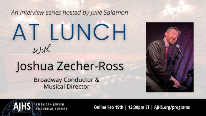 Joshua Zecher-RossBroadway conductor and musical director